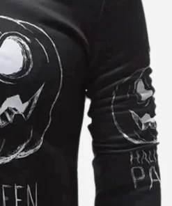 Halloween Party Black Bomber Jacket