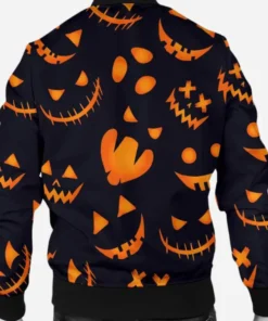 Halloween Pumpkins Bomber Jacket