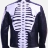 Halloween Skeleton Bones Jacket Back