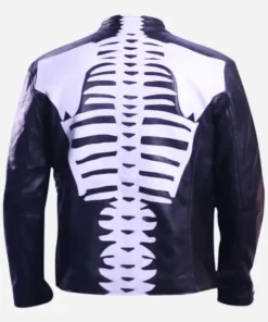 Halloween Skeleton Bones Jacket Back