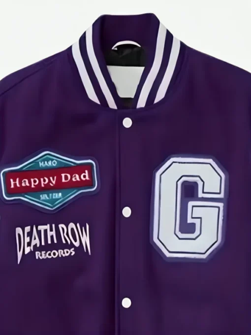 Happy Dad x Death Row Jacket Detailing