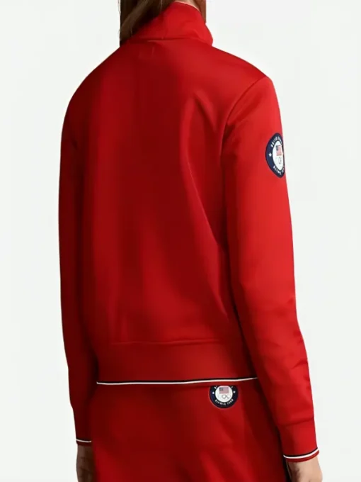 Hoda Kotb The Today Show Red Team USA Track Jacket