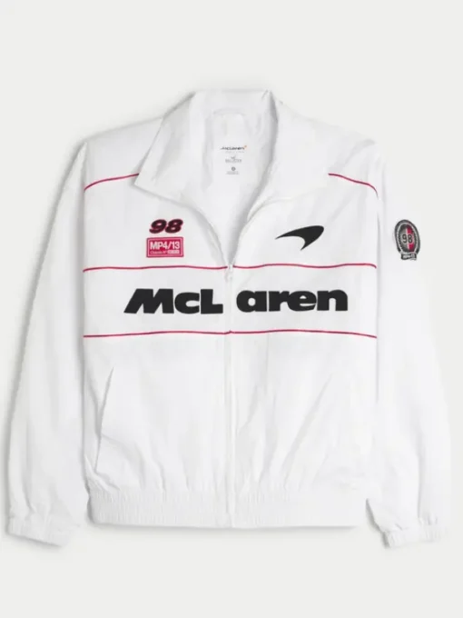 Hollister Mclaren White Jacket