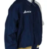 Houston Astros Bomber Blue and White Satin Jacket