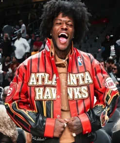 Jeff Hamilton X Atlanta Hawks Jacket