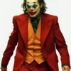 Joaquin Phoenix 2024 Joker Red Suit