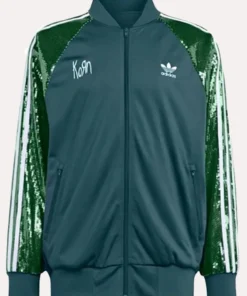 Korn X Green Sequin Tracksuit