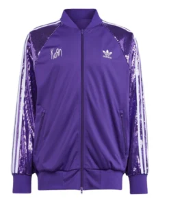 Korn X Purple Sequin Tracksuit