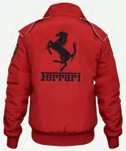 Lana Del Rey Ferrari F1 Jacket Back