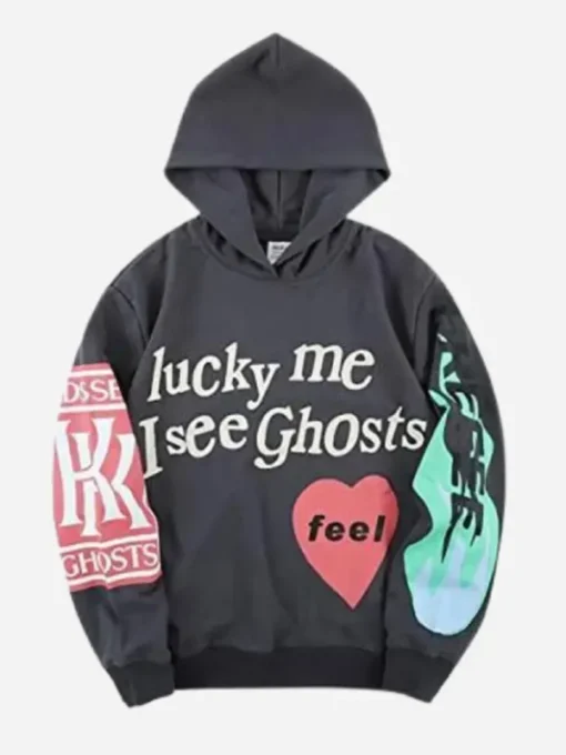 Lucky Me I See Ghosts Hoodie