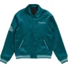 MaXXXine 2024 Mia Goth Dark Green Jacket