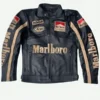 Marlboro Vintage Motorcycle Black Jacket