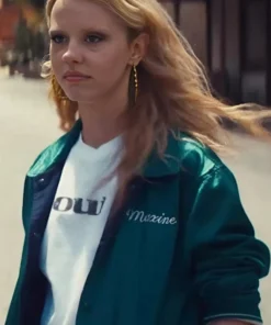 Mia Goth Varsity Jacket