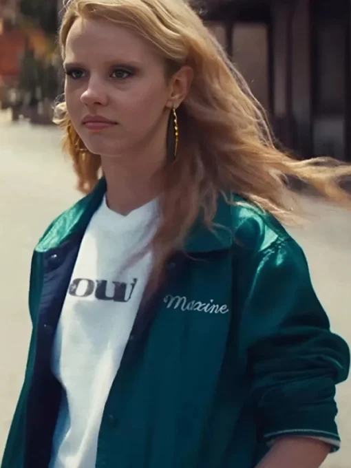 Mia Goth Varsity Jacket