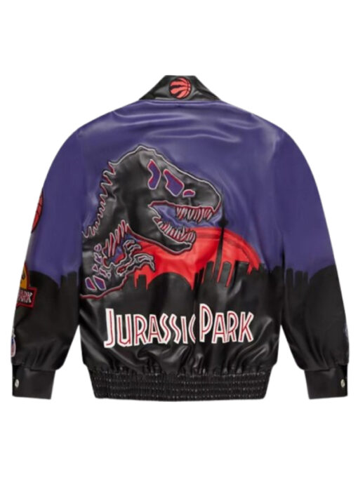 OVO Jurassic Park Varsity Jacket Back