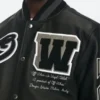 Off White Black Varsity Jacket