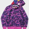 Purple BAPE Hoodie