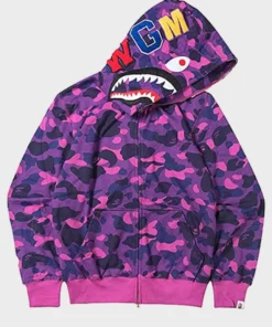 Purple BAPE Hoodie