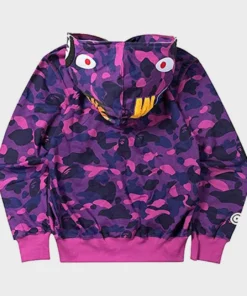 Purple Hoodie Bape