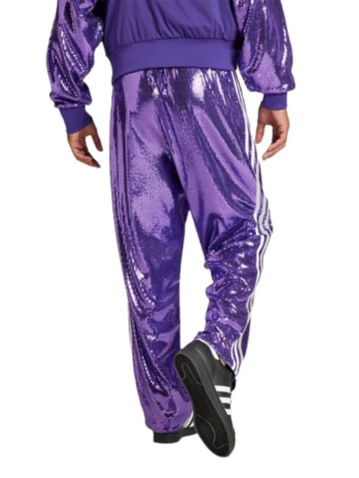 Purple Sequin Tracksuit