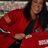 San Francisco 49ers Bayley Red Track Jacket