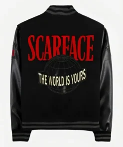 Scarface Letterman Varsity Jacket Back