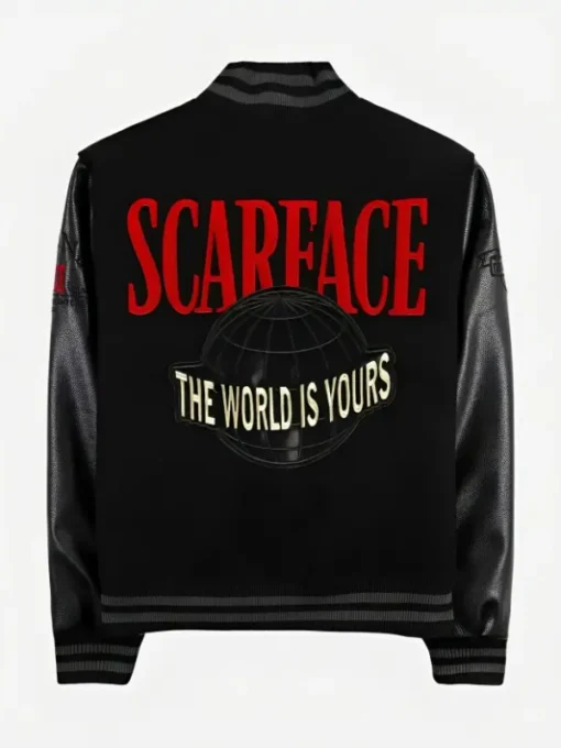 Scarface Letterman Varsity Jacket Back