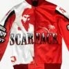 Scarface Satin Orange Varsity Jacket