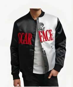 Scarface Satin Varsity Jacket