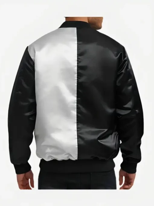 Scarface Satin Varsity Jacket Back