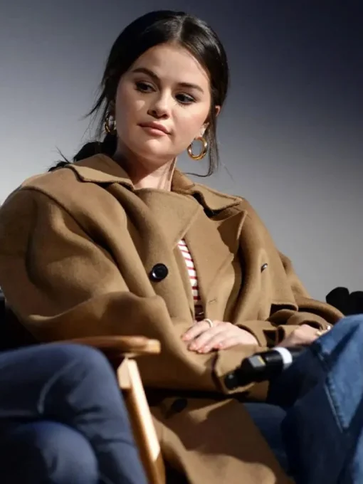 Selena Gomez 2024 Telluride Oversized Coat