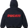 Shop Supreme Ducati Black Jacket Back