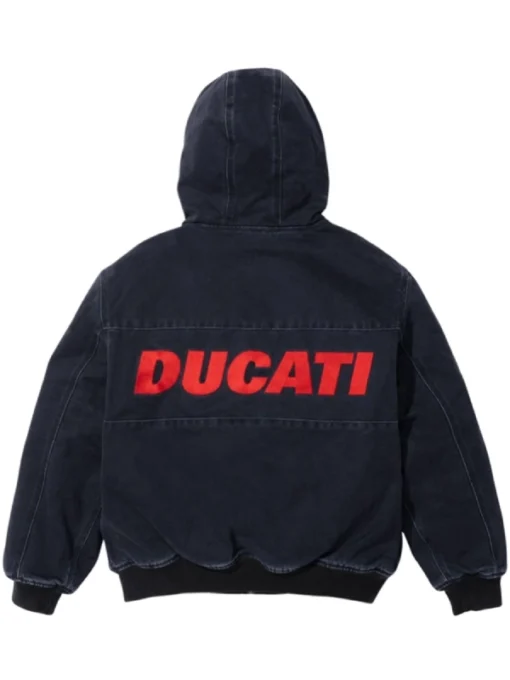 Shop Supreme Ducati Black Jacket Back