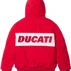 Shop Supreme Ducati Red Jacket Back