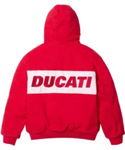 Shop Supreme Ducati Red Jacket Back