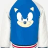 Sonic The Hedgehog Varsity Bomber Jacket