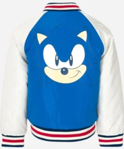 Sonic The Hedgehog Varsity Bomber Jacket