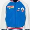 Sonic The Hedgehog Varsity Jacket Front