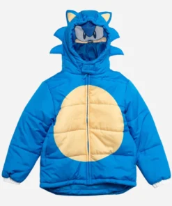 Sonic the Hedgehog Puffer Jacket