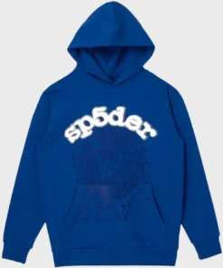 Sp5der Websuit Blue Hoodie