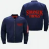 Stranger Things Blue Bomber Jacket