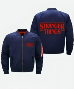 Stranger Things Blue Bomber Jacket