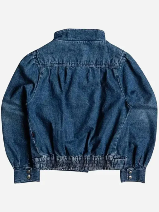 Stranger Things Natalia Dyer Denim Jacket Back