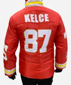 Taylor Swift Kansas City Chiefs Jacket Back