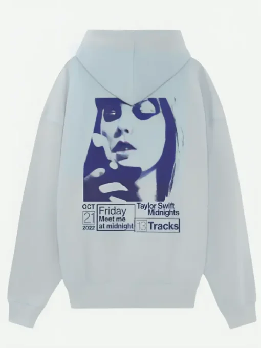 Taylor Swift Midnights Grey Hoodie