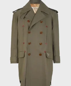 Taylor Swift Striped Dinner Night Trench Coat