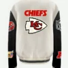 Taylor Swift Travis Kelce Chiefs Jacket Back