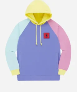 Teddy Fresh Color Block Hoodie