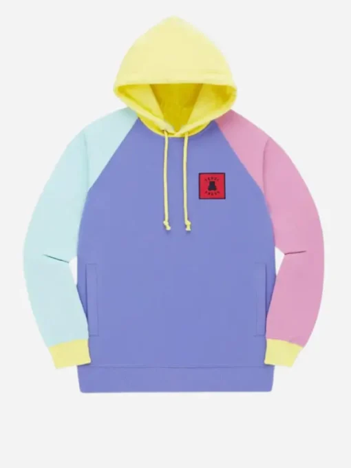 Teddy Fresh Color Block Hoodie