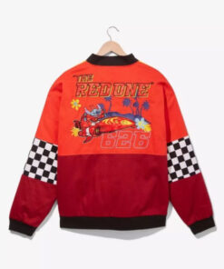 The Red One Stitch Racing Jacket Back